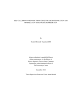 Self-collision avoidance through keyframe interpolation and optimization-based posture prediction