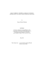 Early numeracy: technical adequacy of select kindergarten and first grade screening measures
