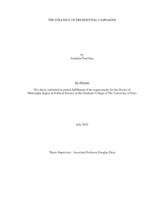 The strategy of presidential campaigns