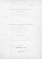 Electromotive forces and electrode potentials in mixed solvents