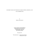 Economic change and violence in cross-national, regional, and local perspectives