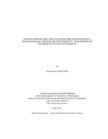 Identification of small molecule inhibitors of regulator of G protein signaling proteins for pretherapeutic development for treatment of multiple pathologies