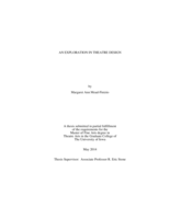 An exploration in theatre design
