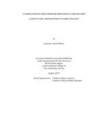 A translation of João Domingos Bomtempo's piano method: a Portuguese contribution to piano pedagogy