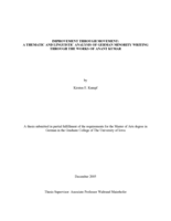 Improvement through movement: a thematic and linguistic analysis of German minority writing through the works of Anant Kumar