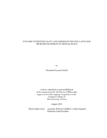 Dynamic intertextuality and emergent second language microdevelopment in digital space