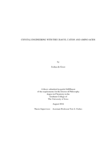 Crystal engineering with the uranyl cation and amino acids