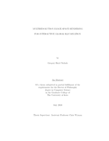 Multiresolution image-space rendering for interactive global illumination