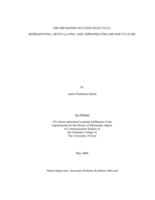 The hip-hopsploitation film cycle: representing, articulating, and appropriating hip-hop culture