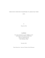 Video event detection framework on large-scale video data