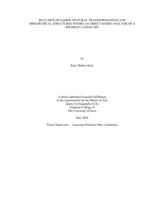 Inclusion of Gabor textural transformations and hierarchical structures within an object based analysis of a riparian landscape