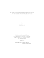 Believing in books: twenty-first century fantasy and the re-enchantment of literary value