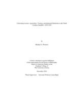 Cultivating leisure: agriculture, tourism, and industrial modernity in the North Carolina sandhills, 1870-1930