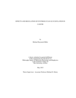 Effects and regulation of dystroglycan glycosylation in cancer