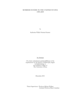 Murder-suicide in the United States: 1999-2009