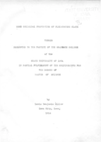 Some colloidal properties of pleistocene clays