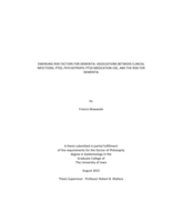 Emerging risk factors for dementia: associations between clinical infections, PTSD, psychotropic PTSD medication use, and the risk for dementia