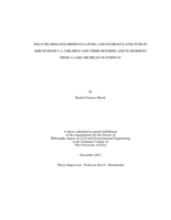 Polychlorinated biphenyls (PCBs) and hydroxylated PCBs in serum from U.S. children and their mothers and in sediment from a Lake Michigan waterway
