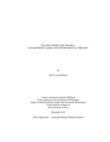 Playing within the trouble: ecoaesthetic games and environmental thought