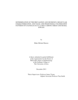 Determination of the prevalence and incidence, molecular characterization, and nasal and pharyngeal colonization patterns of Staphylococcus aureus among urban and rural Iowans