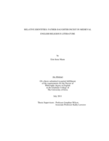 Relative identities: father-daughter incest in Medieval English religious literature