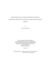 Understanding college student leadership development: a longitudinal examination of the impact of campus-based leadership trainings