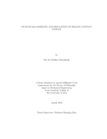 Multi-scale modeling and simulation of rolling contact fatigue