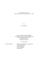"The shadow of a cross": Odawa Catholicism in Waganakising, 1765-1829