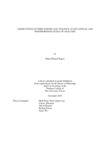 Taking stock of third parties and violence at situational and neighborhood levels of analyses