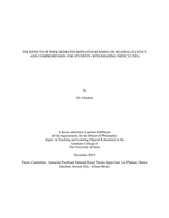 The effects of peer-mediated repeated reading on reading fluency and comprehension for students with reading difficulties