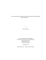 Advances in InAs/GaSb type-II superlattice light-emitting diode arrays