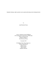 Weight stigma: prevalence and associated health consequences