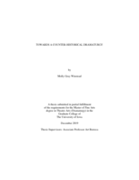 Towards a counter-historical dramaturgy