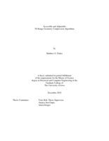 Accessible and adjustable 3D range geometry compression algorithms