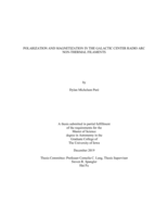 Polarization and magnetization in the Galactic Center Radio Arc non-thermal filaments