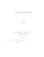A unified field of study- epistemic cognition