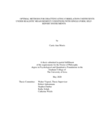 Optimal methods for disattenuating correlation coefficients under realistic measurement conditions with single-form, self-report instruments