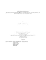 Human Frames for Controversy: How Teacher Identities Inform Four White Teachers’ Text Selections, Instructional Framing, and Discussion Facilitation about Sociopolitical Issues