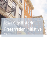 Iowa City Historic Preservation Initiative
