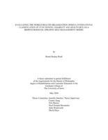 Evaluating the World Health Organization (WHO)'s International Classification of Functioning, Disability and Health (ICF) as a Biopsychosocial Epilepsy Self-Management Model