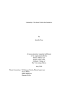 Liminality: The Hole Within the Narrative