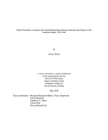 Close encounters: romantic and sexual relationships between Americans and Filipinos in the American Empire, 1898-1946