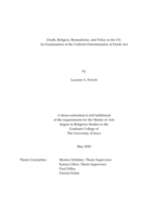 Death, religion, biomedicine, and policy in the US: an examination of the Uniform Determination of Death Act