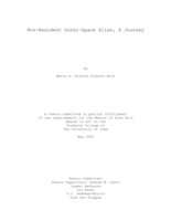 Non-resident outer-space alien, a journey
