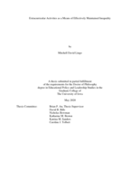 Extracurricular activities as a means of effectively maintained inequality