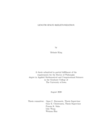 Length space skeletonization