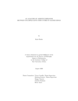 An analysis of additive behavior between multiplicative structures in matrix rings
