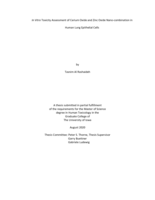 In vitro toxicity assessment of cerium oxide and zinc oxide nano-combination in human lung epithelial cells