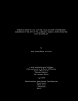 Whistler-mode waves and the acceleration of energetic electrons in the Jovian polar region: observations from the Juno spacecraft