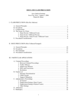 Issue and Claim Preclusion